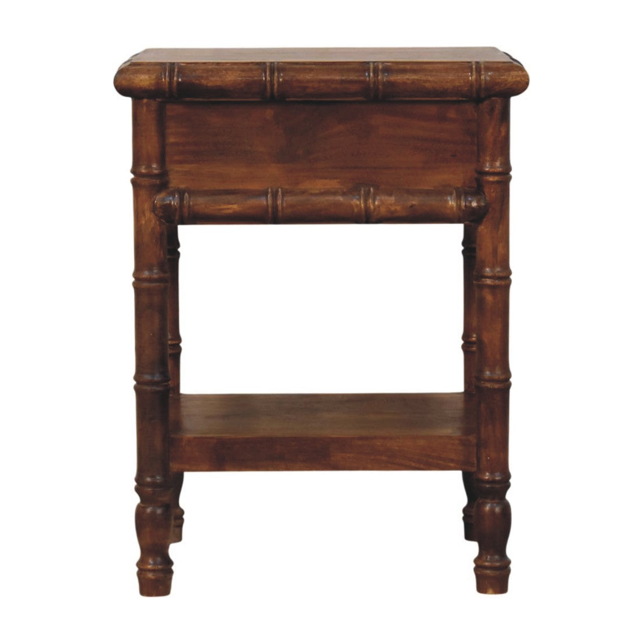 Solid Wood Bamboo Heritage Bedside Table