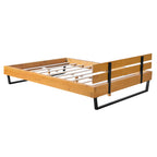 Pine Wood Bed Frame Queen Size