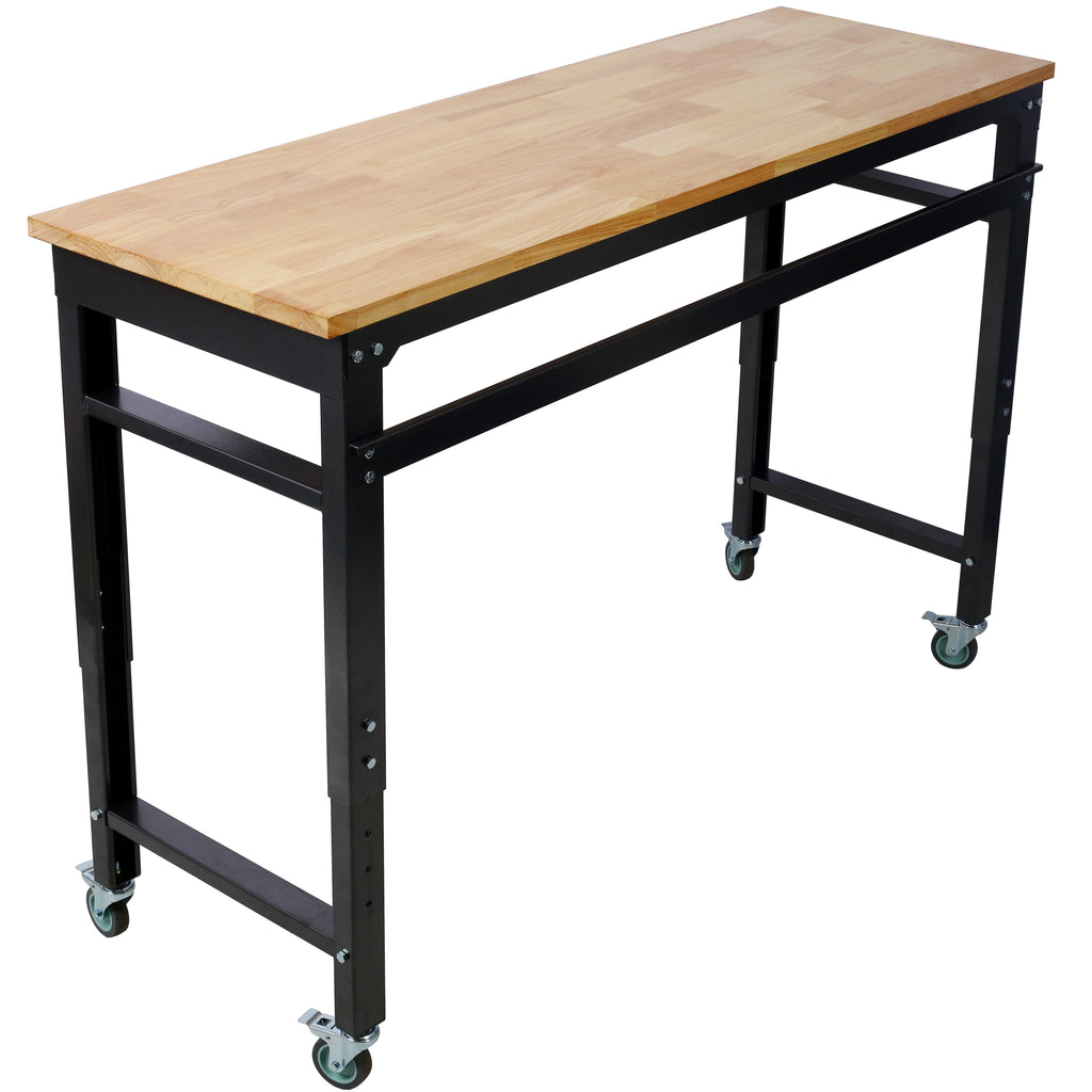 60" Wide Rolling Workbench for Garage