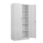 72-Inch 2-Door File Cabinet with Lock