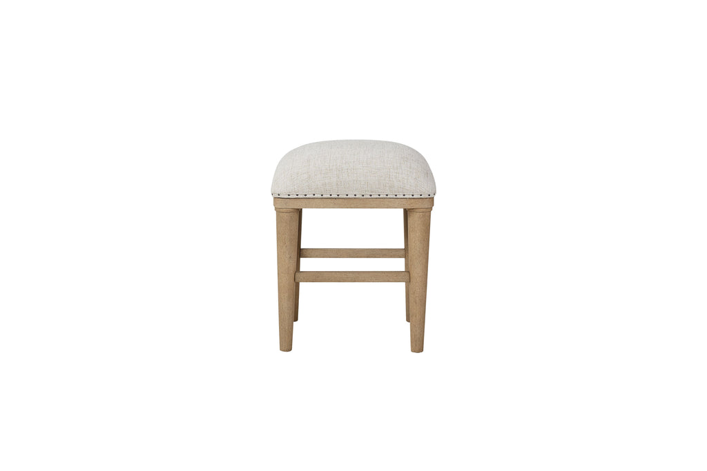 Frosted Glass Console Table With 3 Stools