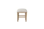 Frosted Glass Console Table With 3 Stools