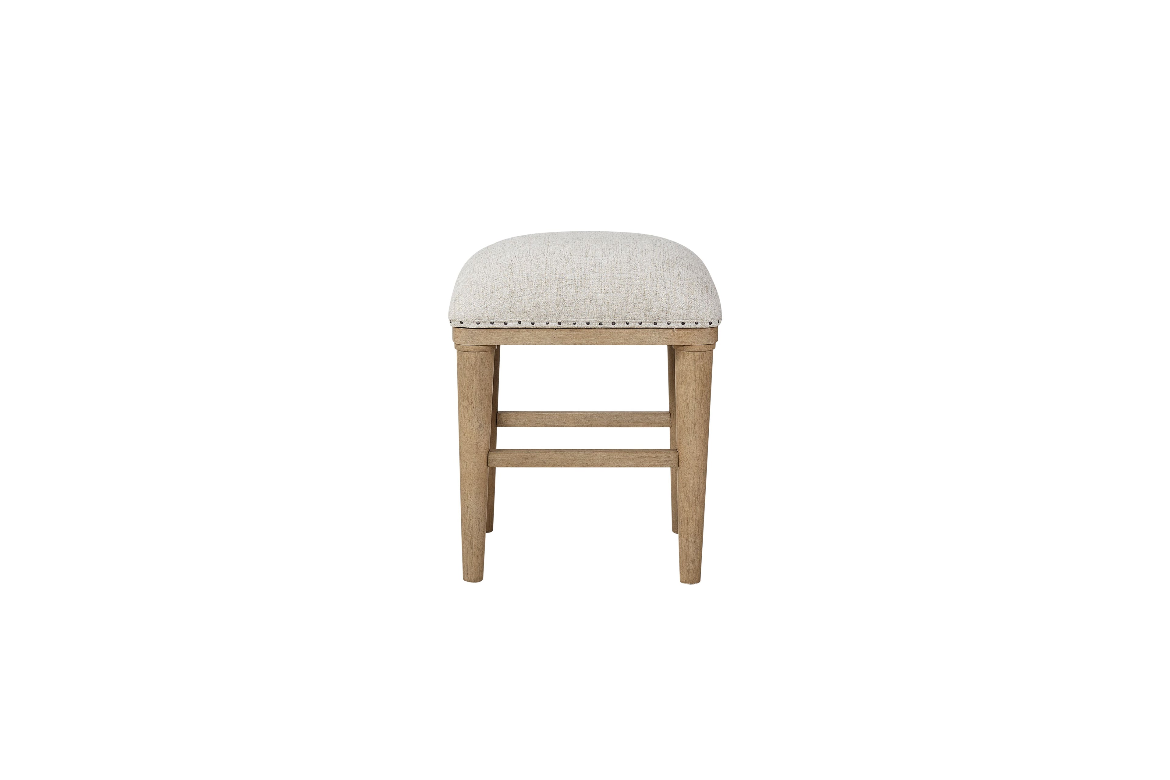 Frosted Glass Console Table With 3 Stools