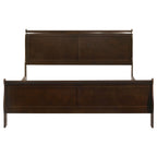 Graffenstaden Cappuccino Wood Eastern King Sleigh Bed