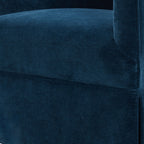 Earl Baltic Skirted Swivel Chair