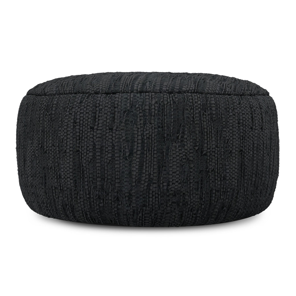 Fredrik 30 Inch Round Pouf