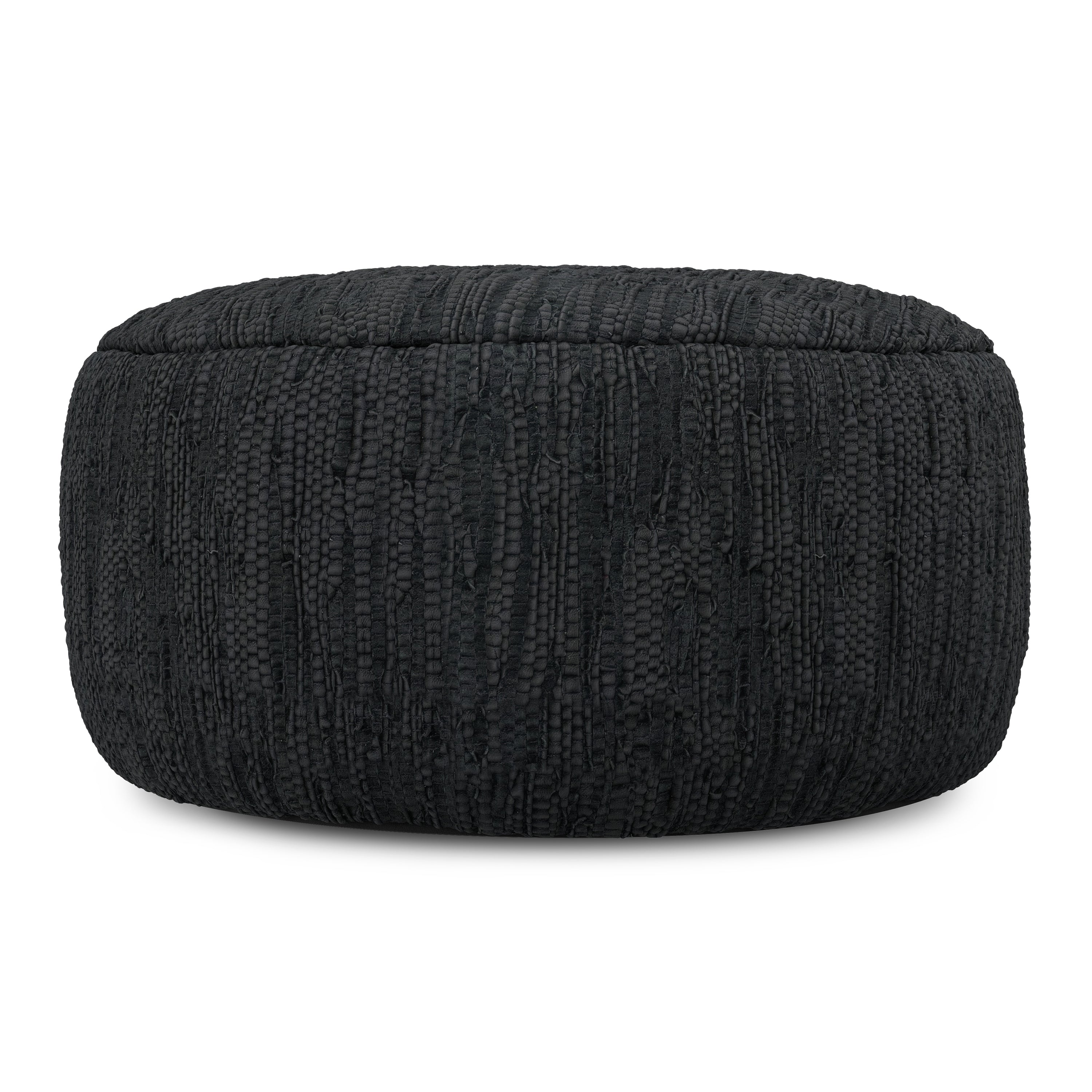 Fredrik 30 Inch Round Pouf