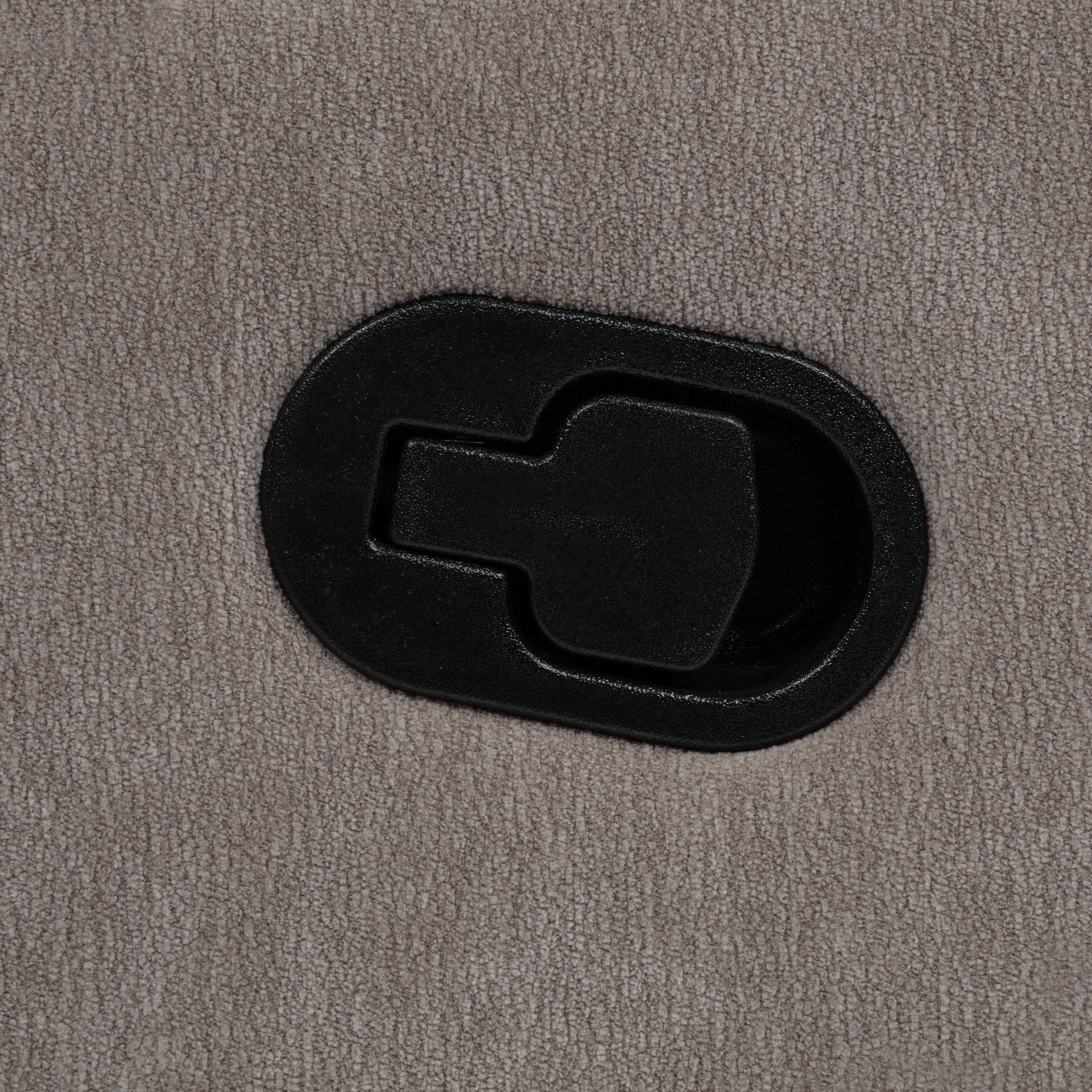 Hamilton Chenille Upholstered Manual Glider Recliner Sand-