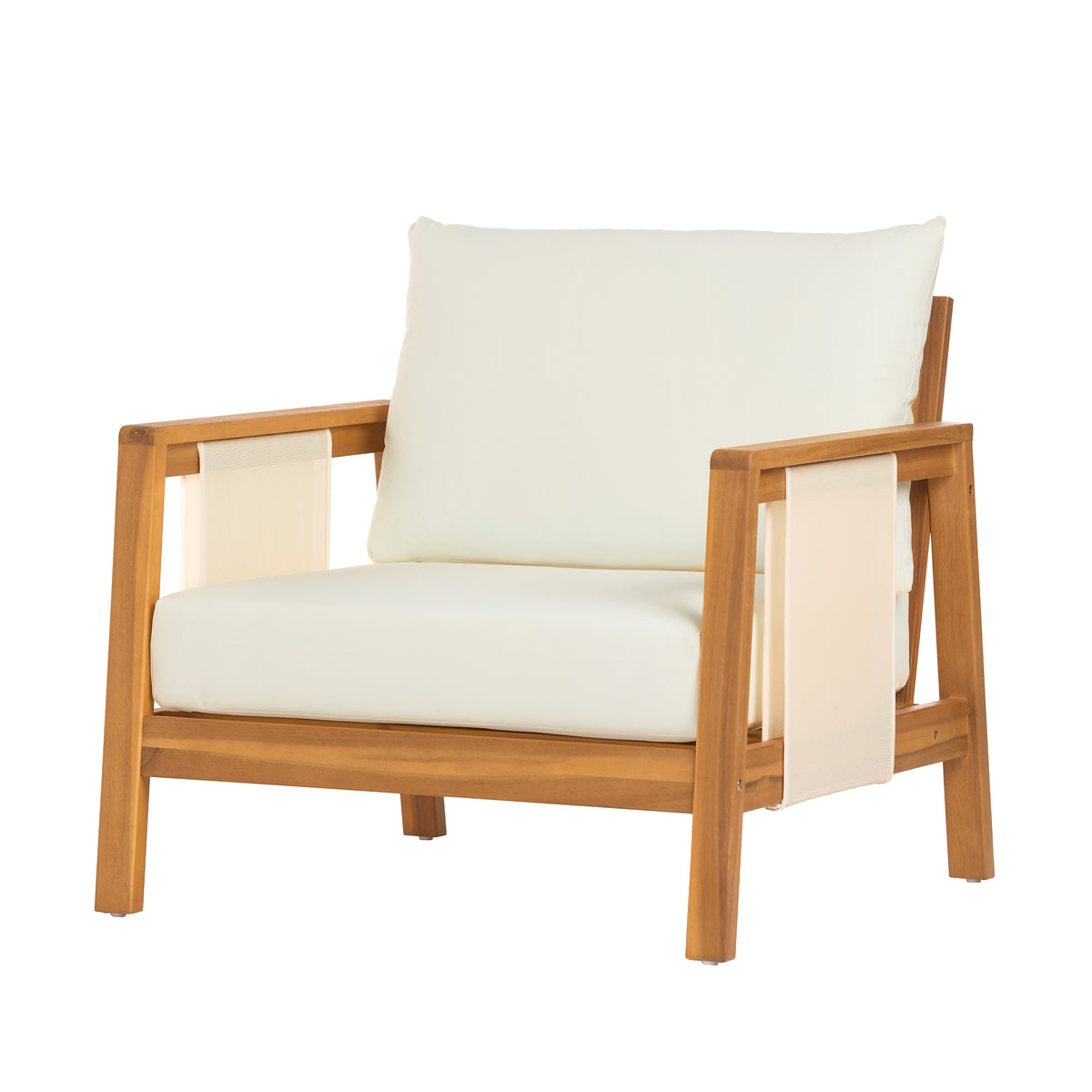 4-Piece Outdoor Sofa Set with Cushions