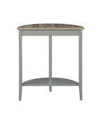 Justino Half-Moon Console Table