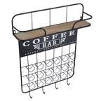 Stylish Coffee Bar Shelf