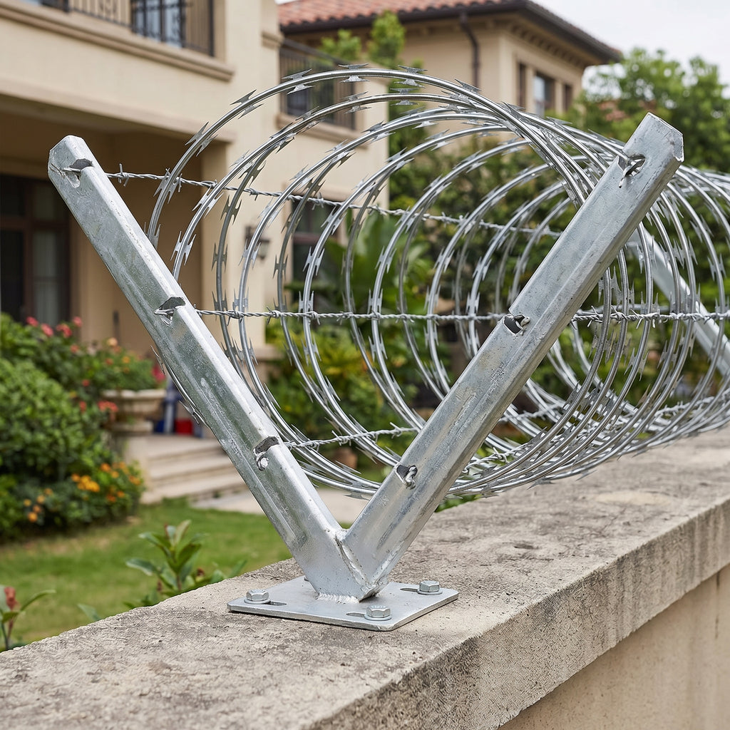 Razor Wire Bracket - Barb Wire Extension Bracket