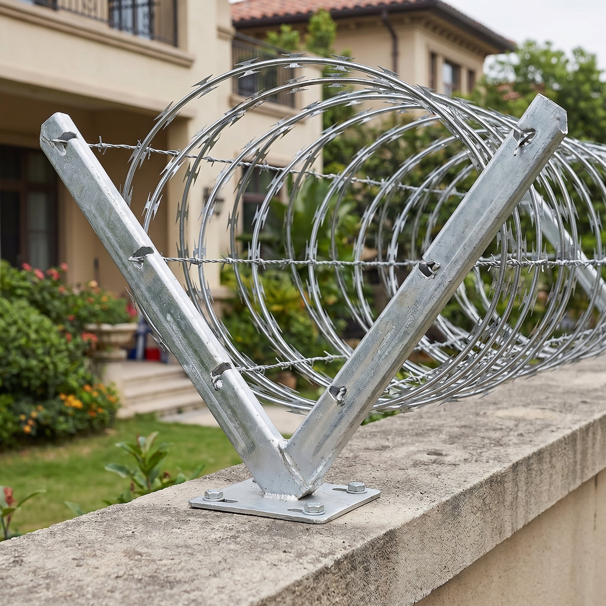 Razor Wire Bracket - Barb Wire Extension Bracket