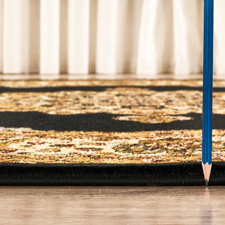 Classic GC_VIN5010 Black Area Rug