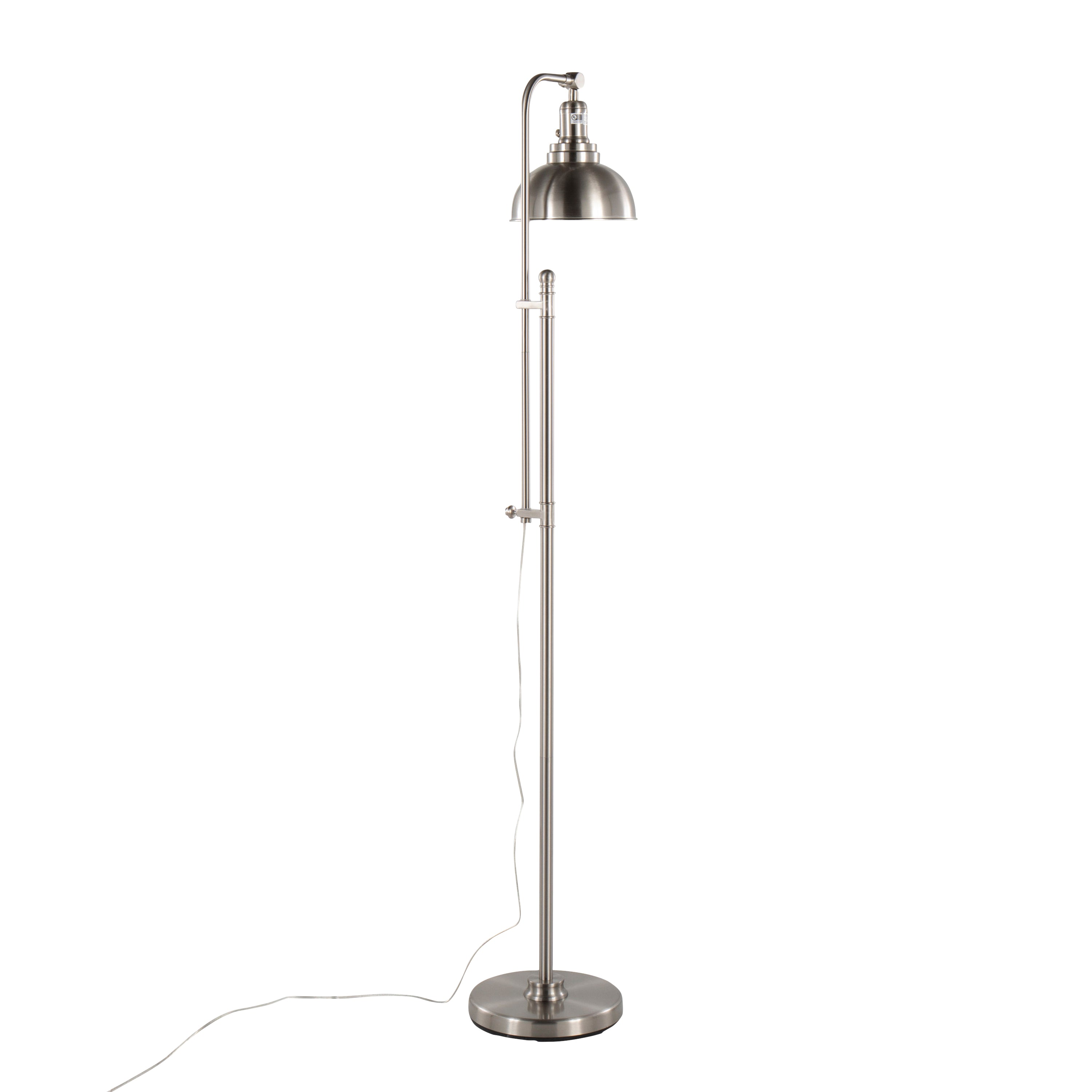 Floor Lamp in Nickel
