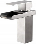 Bathroom Faucet, Single Handle Single Hole, Brushed Nickel