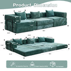 Compression Convertible Floor Sofa Bed