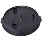 Pre-Seasoned Cast Iron Dutch Oven with Skillet Lid, 6 Quart