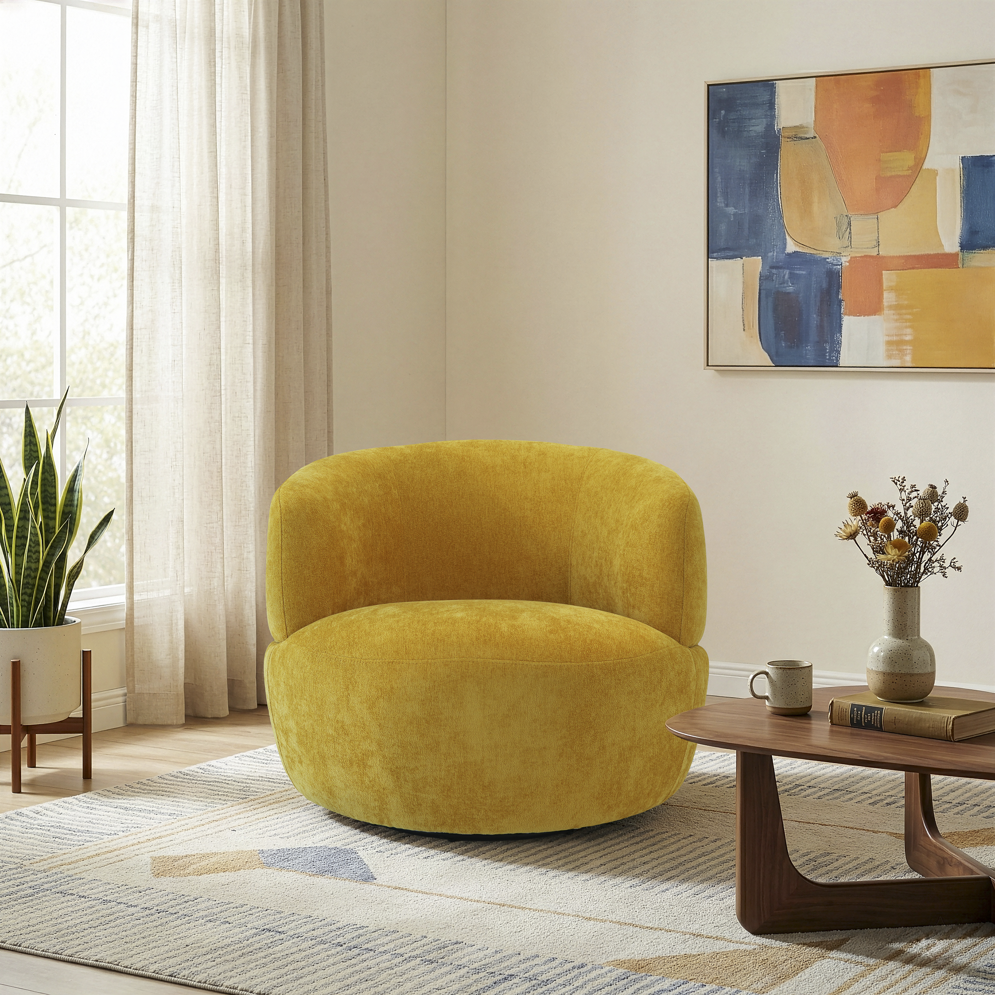 Thornton Chenille Bean Bag Chair
