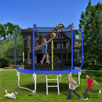 8FT Trampoline with Basketball Hoop