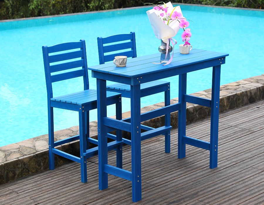 Outdoor Patio Bar Height Chair