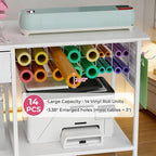 Large Heat Press Table with Charging Station