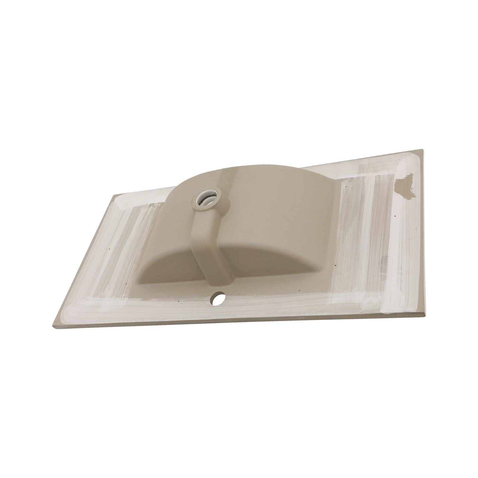 36"x18" White Rectangular Single Vanity Top