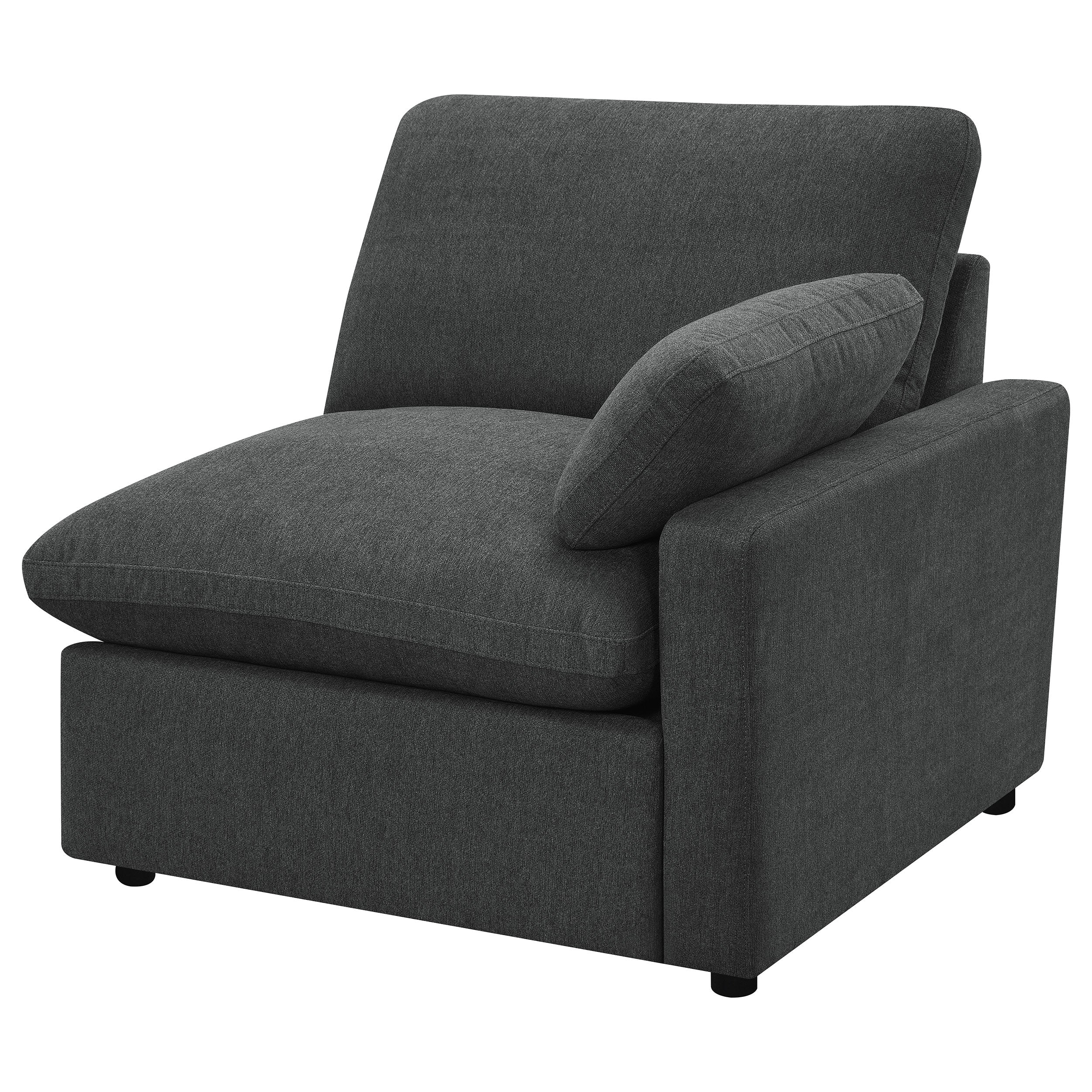 Collins 5-piece Modular Power Reclining Sectional Dark Grey-