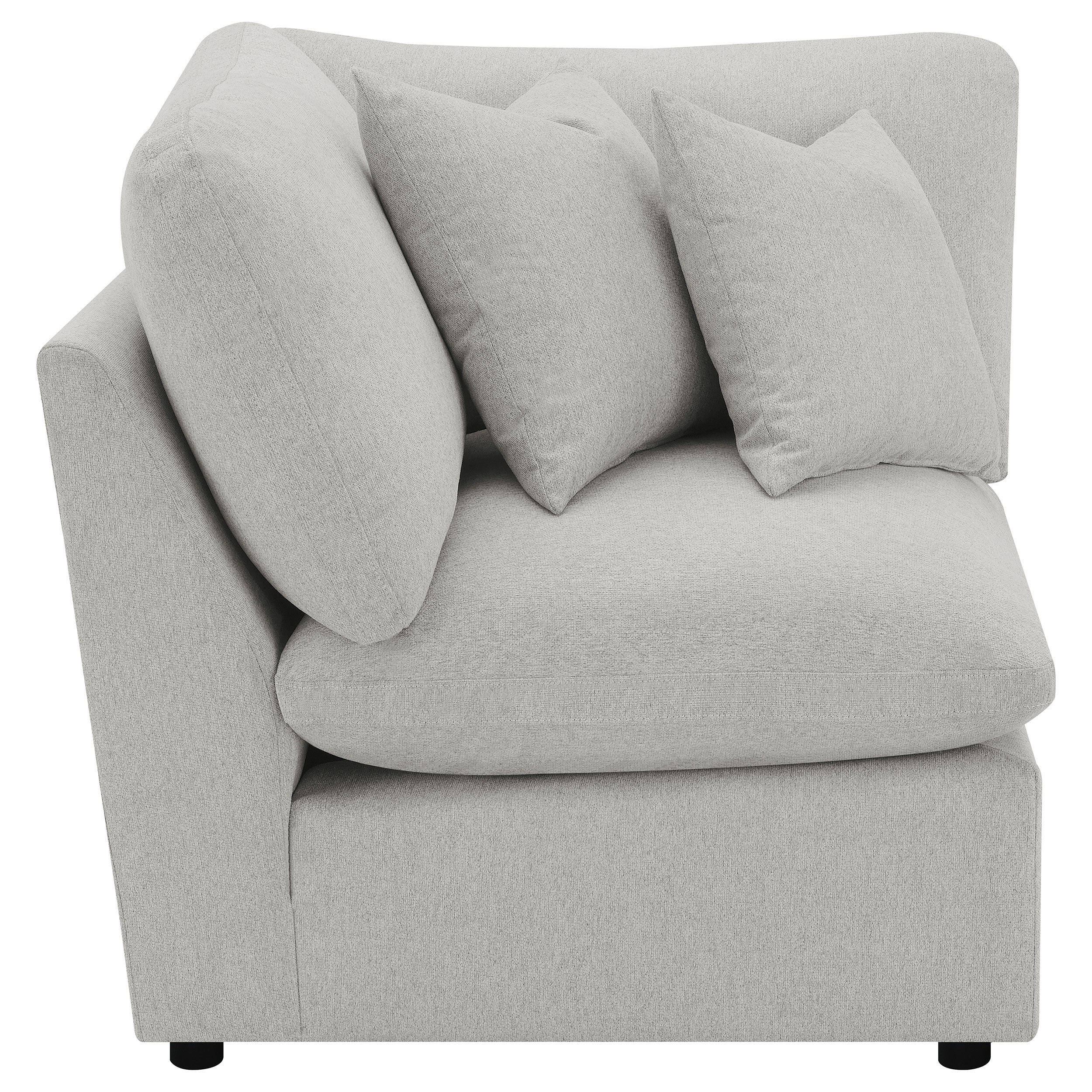 Collins Modular Corner Chair Grey-