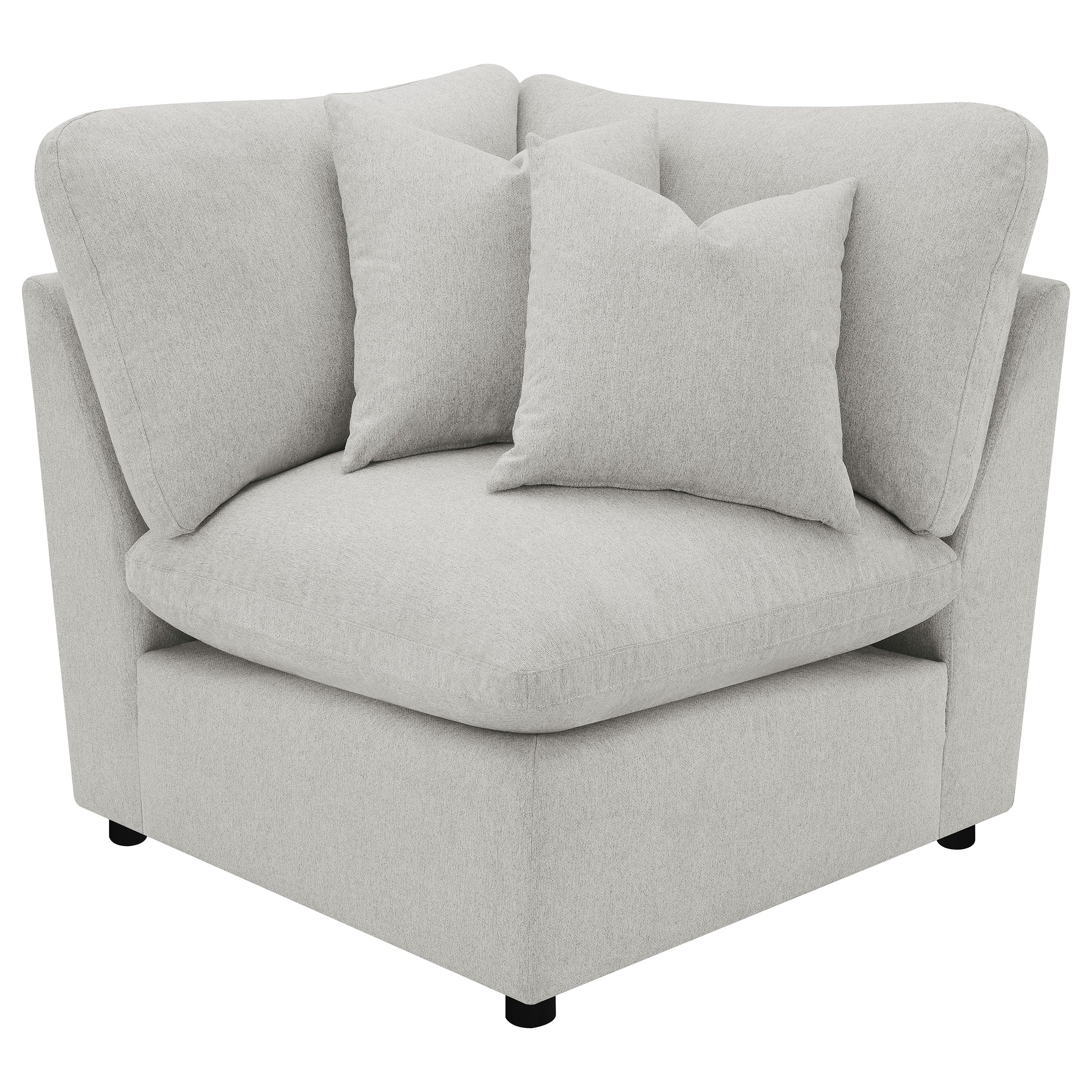 Collins Modular Corner Chair Grey-