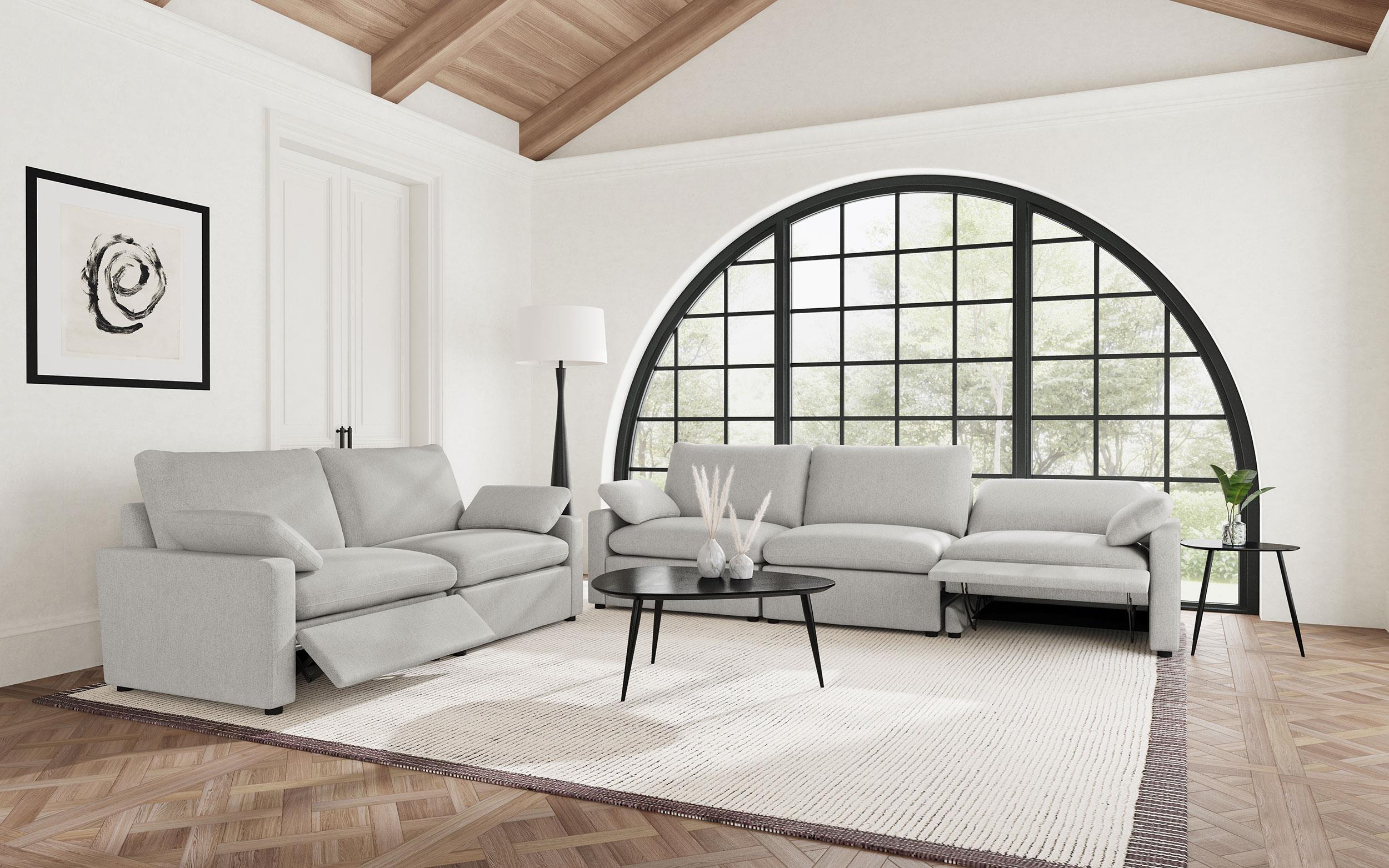 Collins Modular Power Sofa Grey-