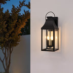 20'' Outdoor Wall Light, 2-Pack Porch Light Outdoor Wall Sconce Lantern