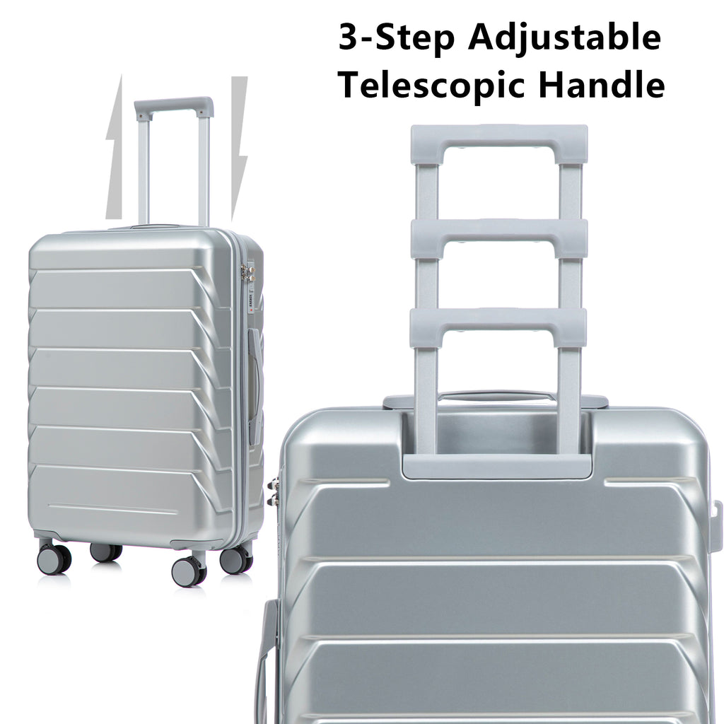 3 Piece ABS Spinner Wheel Luggage Set