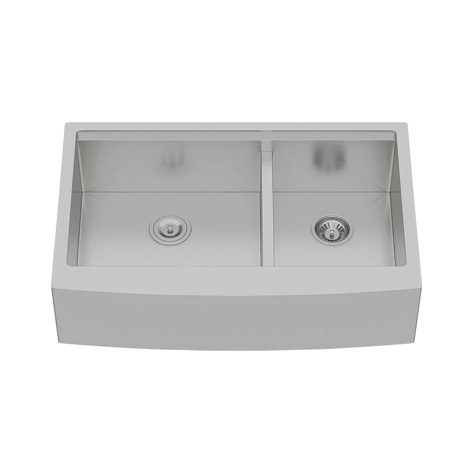 Double Bowl Farmhouse Sink Workstation - 33 Inch