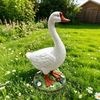 20 Inch DIY Paintable Goose Garden Statue