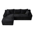 94.5" Cloud Modular Sectional Sofa with L-Shape Chaise