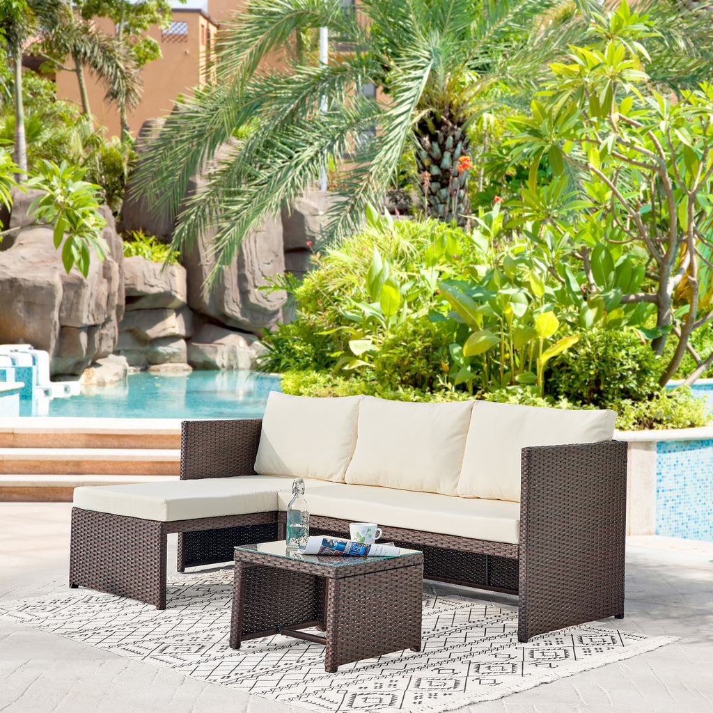 Menton 3-Piece Sectional Set