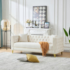 Chesterfield Velvet Sofa - 3 Seater