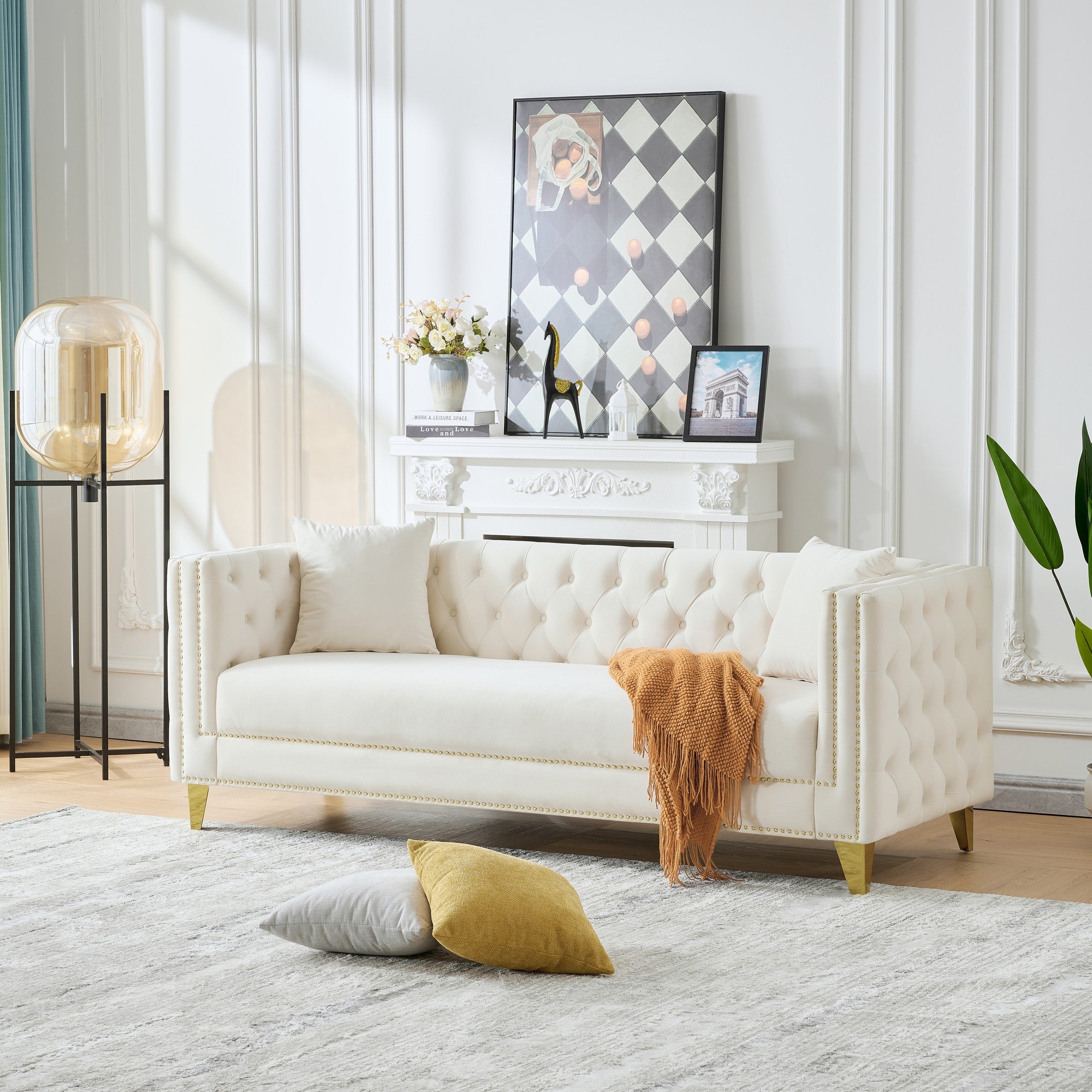 Chesterfield Velvet Sofa