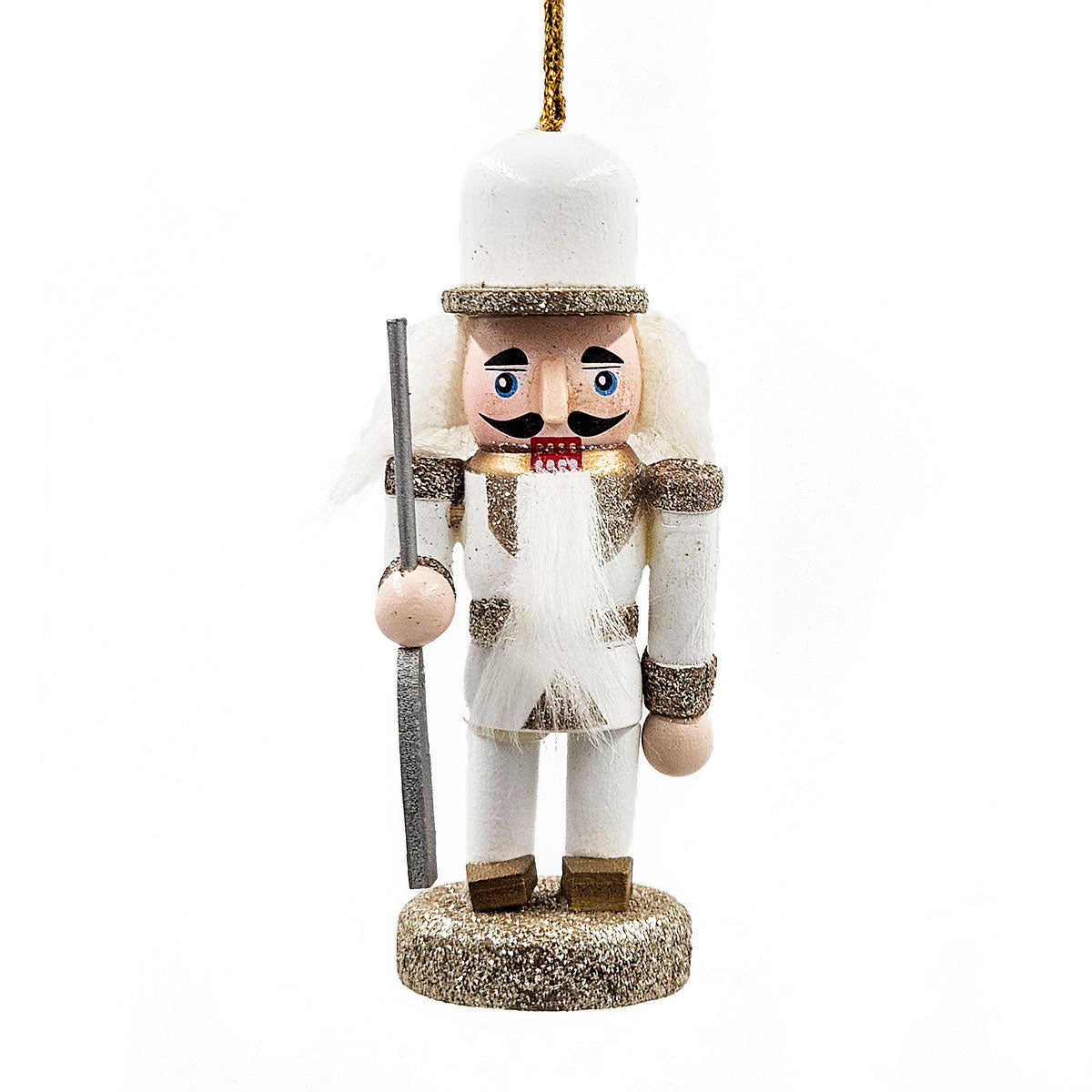 Set of 4 3.9" Nutcracker Ornaments