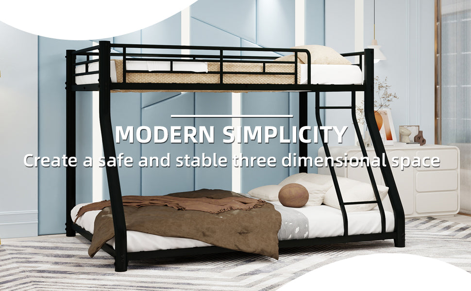 Twin Over Full Metal Bunk Bed