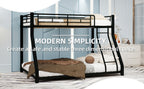 Twin Over Full Metal Bunk Bed