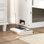Twin Size Murphy Bed with Charging Station and a Drawer