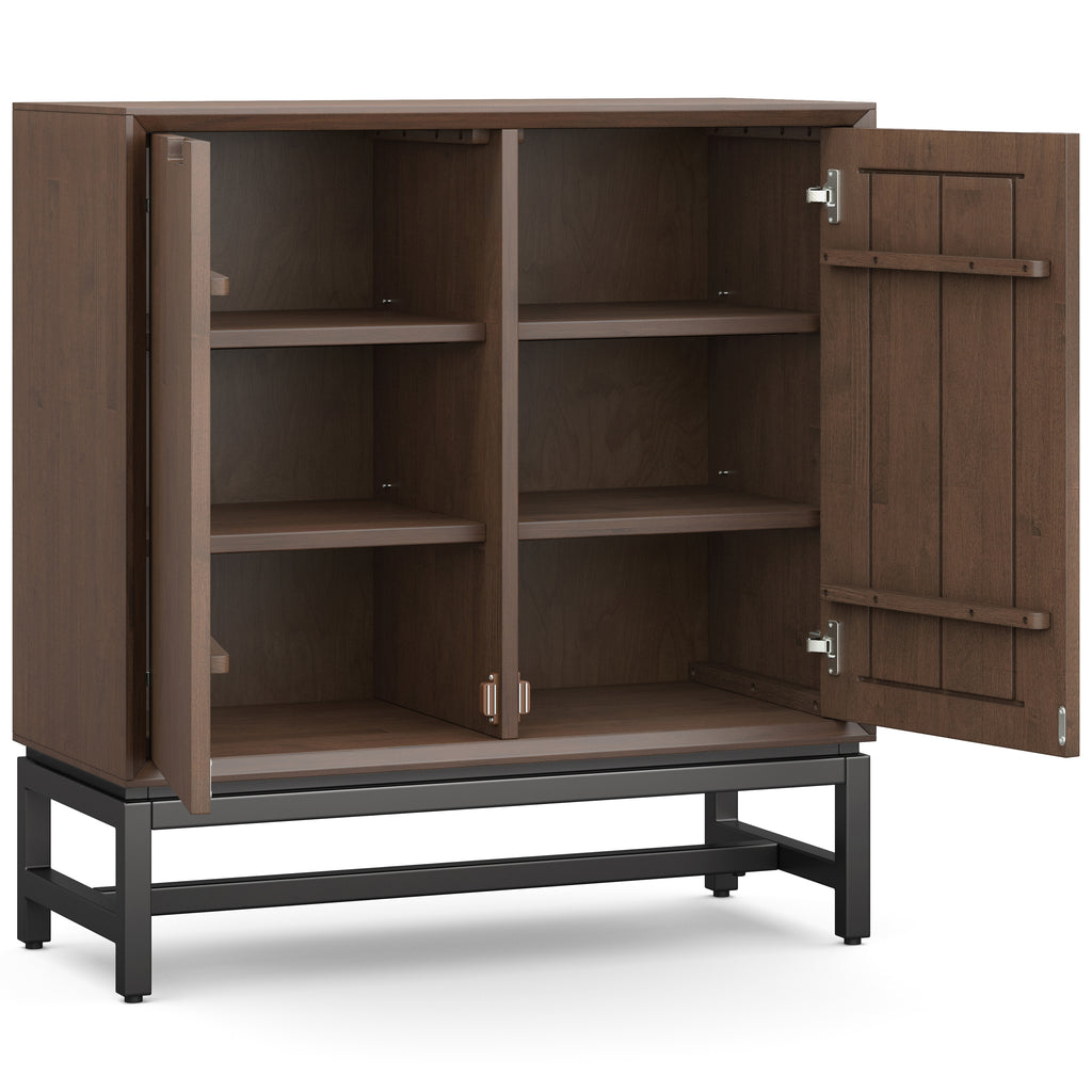 Banting 39 inch Wide Solid Wood Medium Storage Cabinet