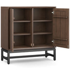 Banting 39 inch Wide Solid Wood Medium Storage Cabinet