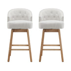 33.25" Swivel Counter Stools Set of 2