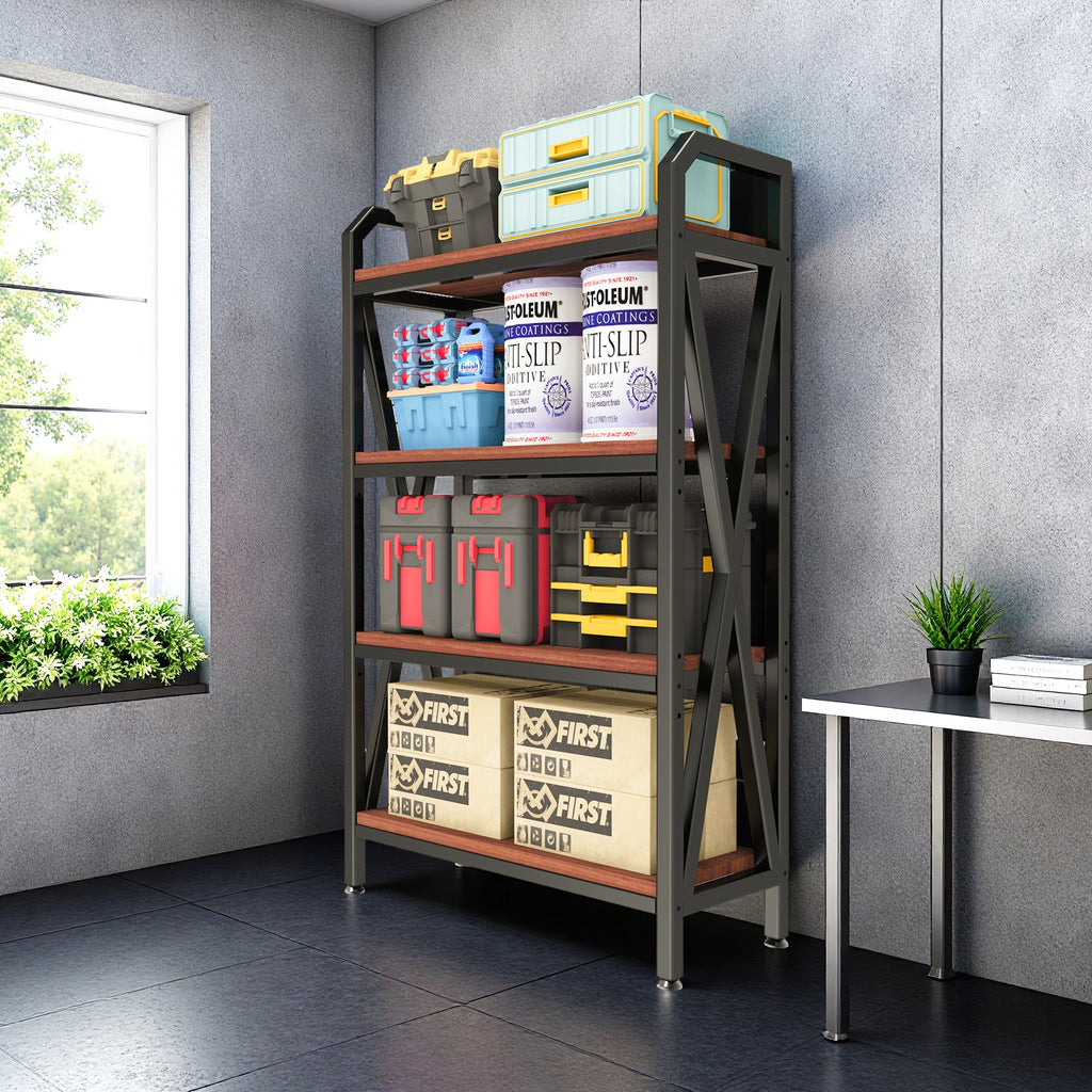 56.30'' Bakers Rack 4-Level Storage Shelves