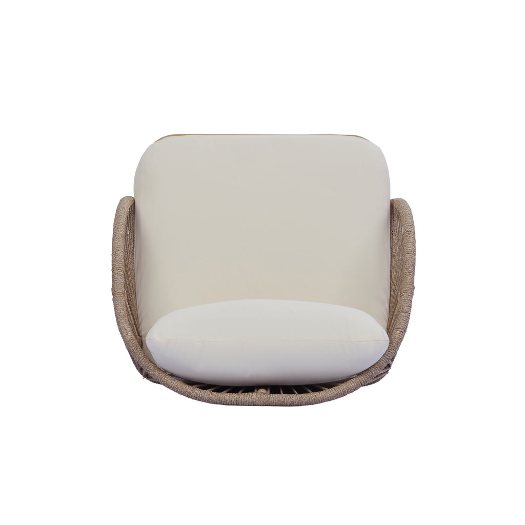 Acacia Wood Outdoor Club Chair