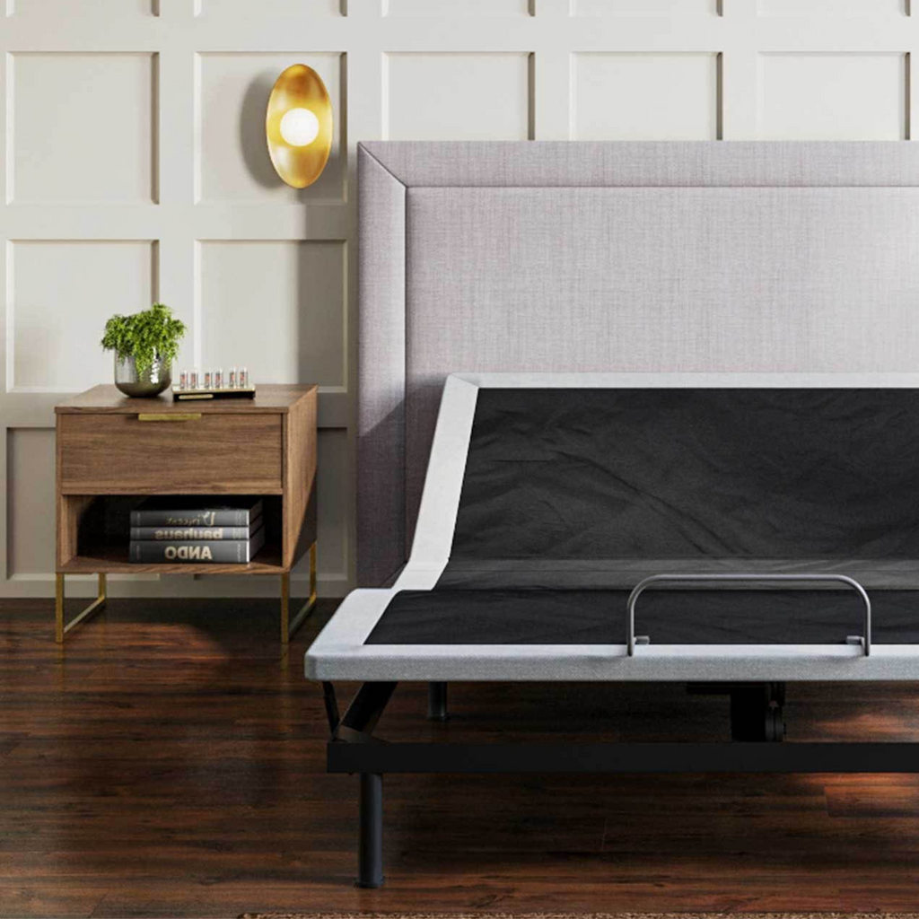 BTX4 King Adjustable Bed Base With Head and Foot Position Adjustment