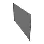 Retractable Side Awning, 71''118'' Aluminum Privacy Screen
